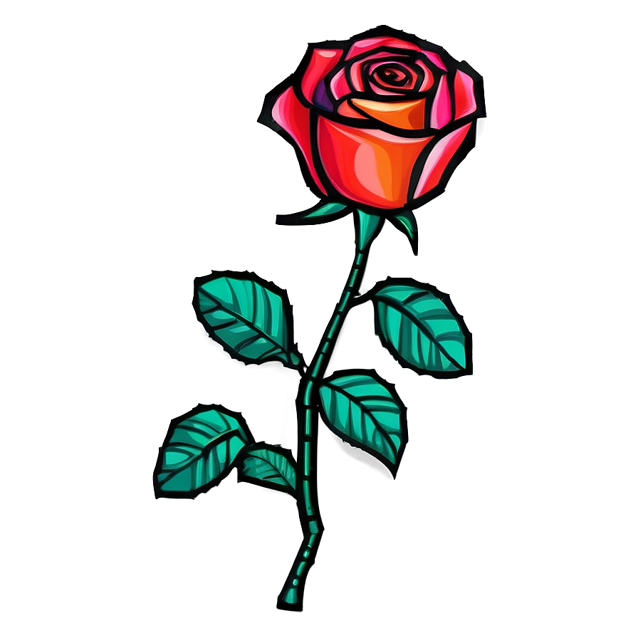 Rose Mosaic Clipart Png 19