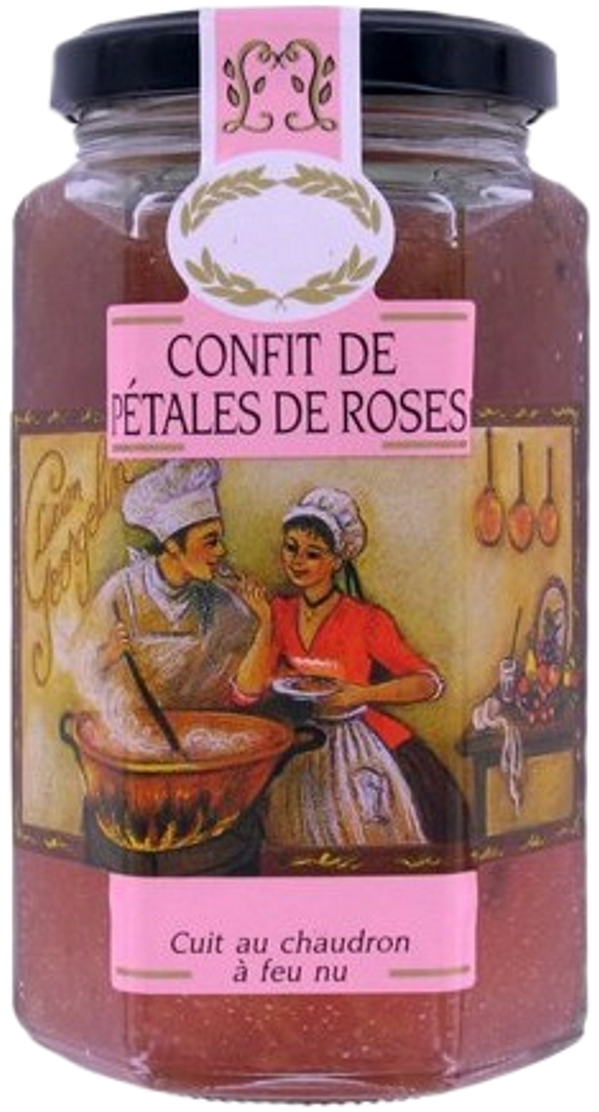 Rose Petal Confit Jar Label