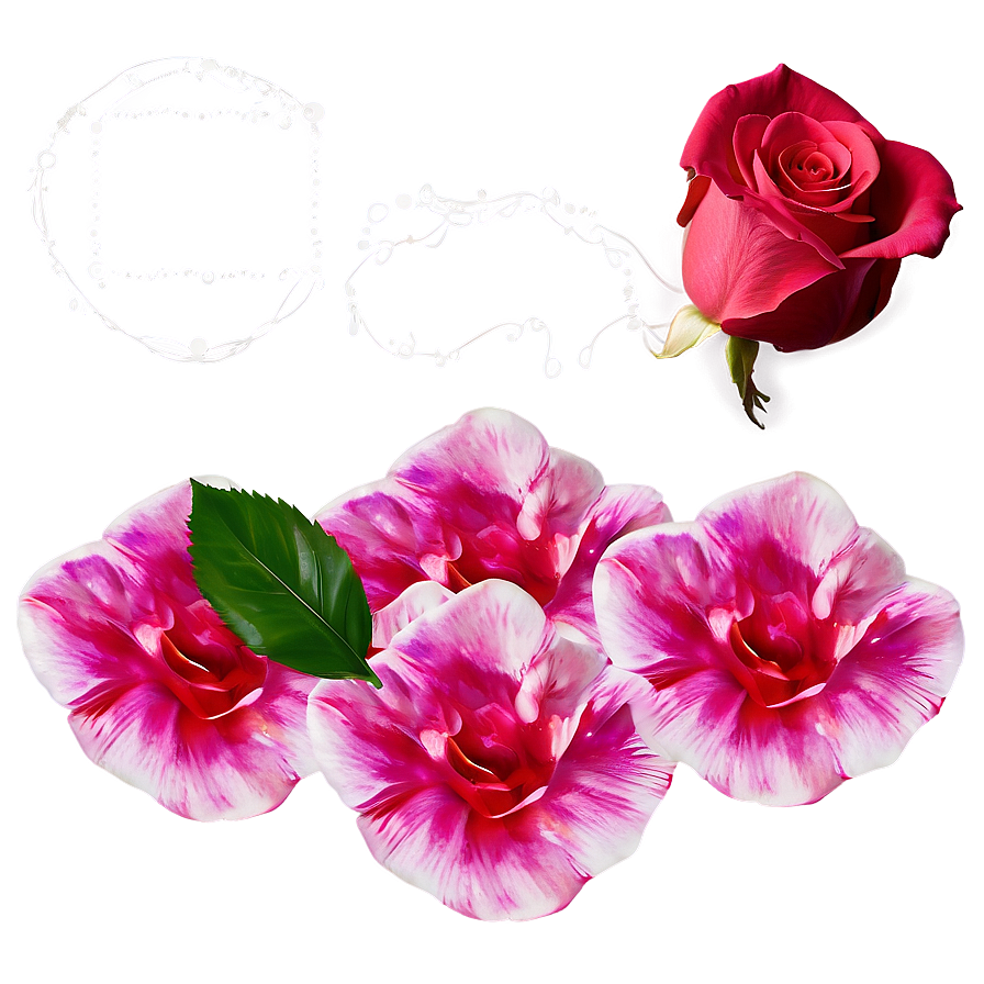 Rose Petals Clipart Png Xte