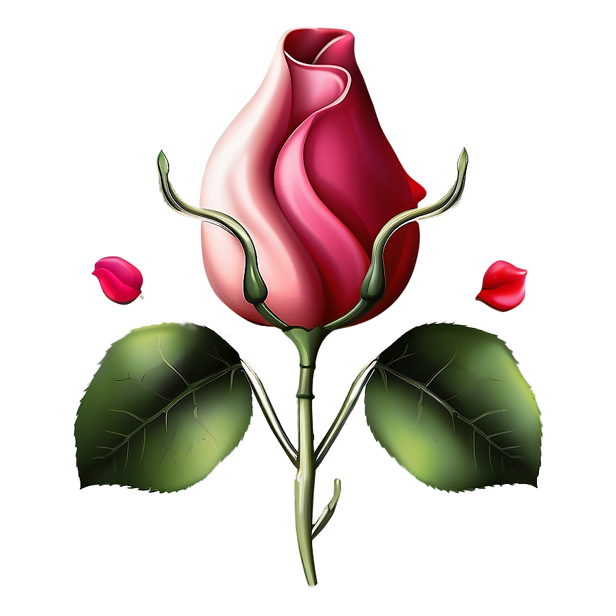 Rose Petals Design Png 05252024