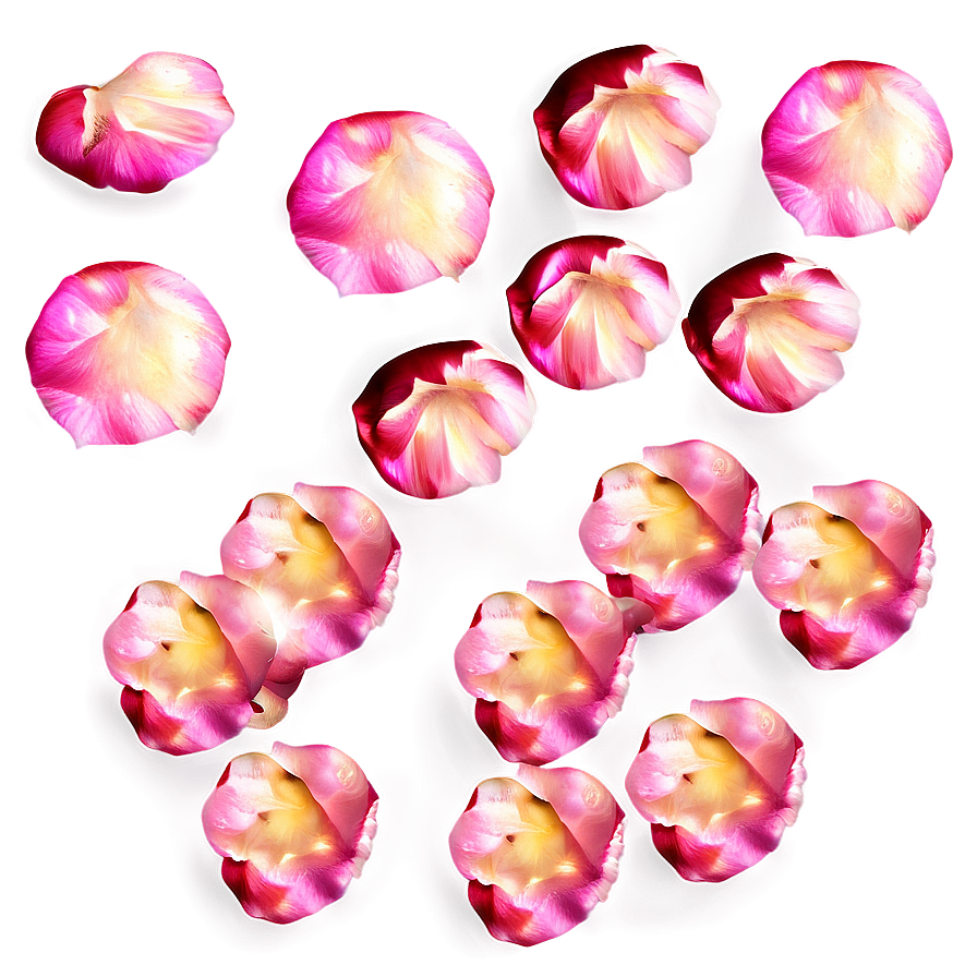 Rose Petals Design Png Isp