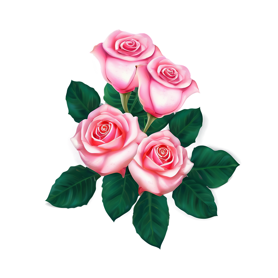 Rose Petals Illustration Png 05252024