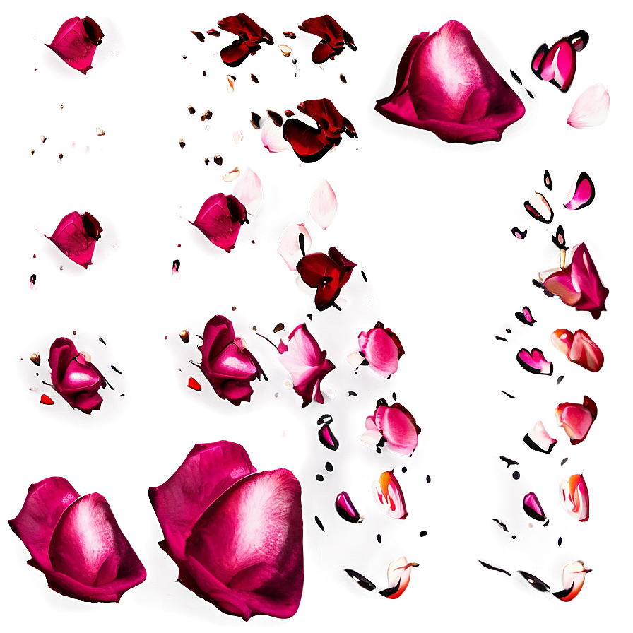 Rose Petals Overlay Png 05252024