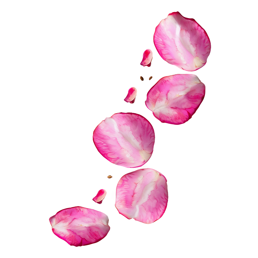 Rose Petals Sprinkled Png Cmm