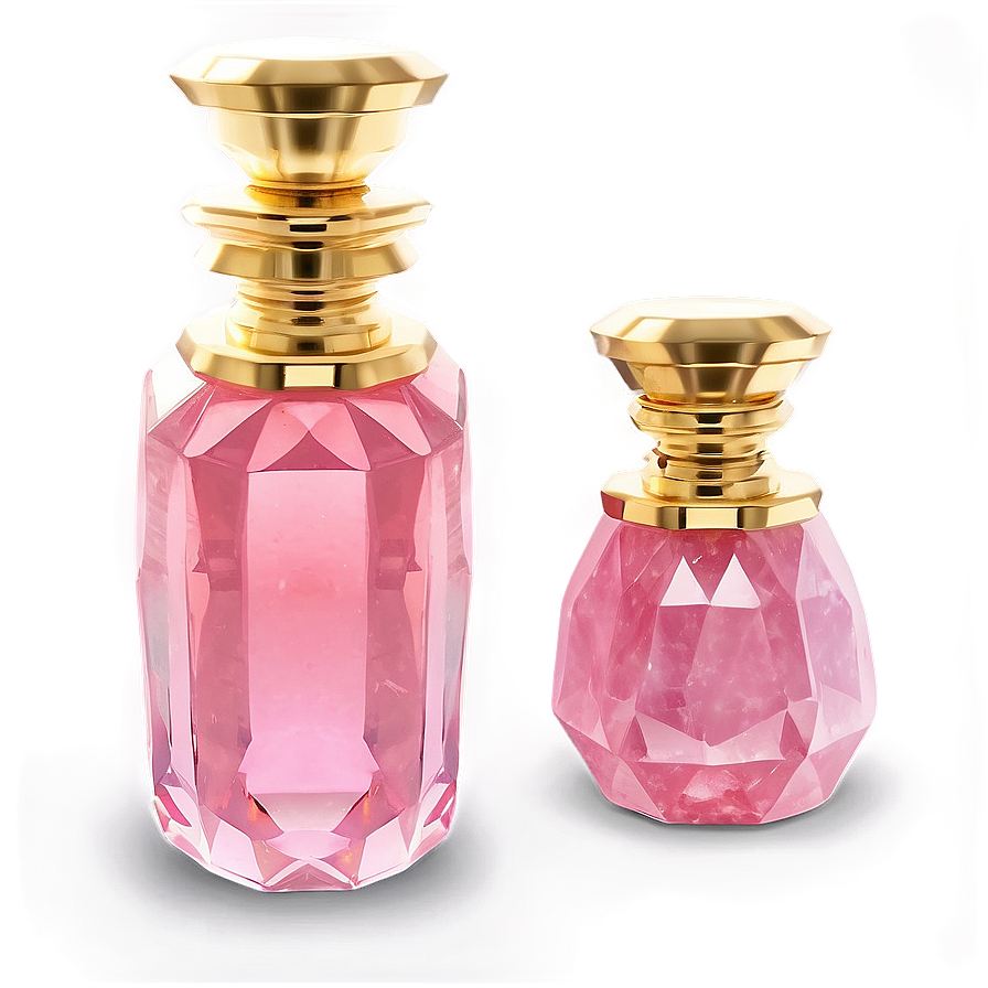 Rose Quartz Gem Elixir Bottle Png 25