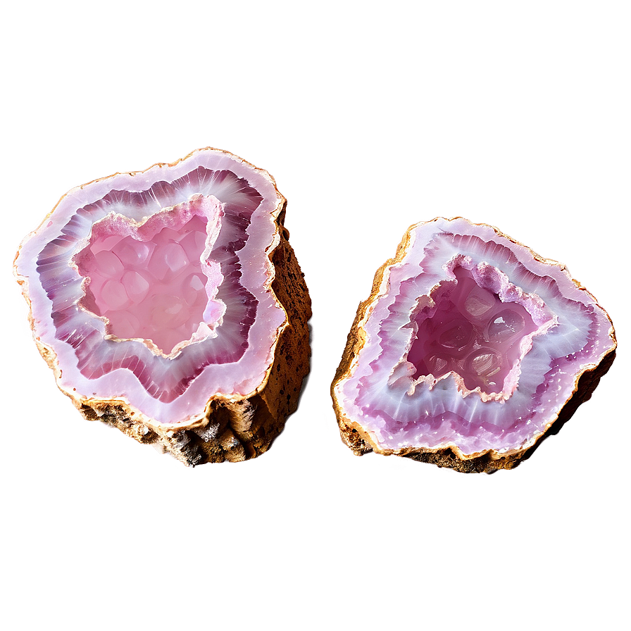 Rose Quartz Geode Druzy Png 47