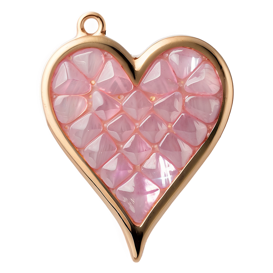 Rose Quartz Love Charm Png Elt22