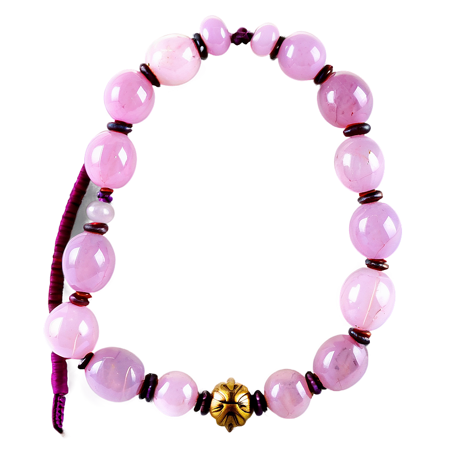 Rose Quartz Mala Beads Png Vhw