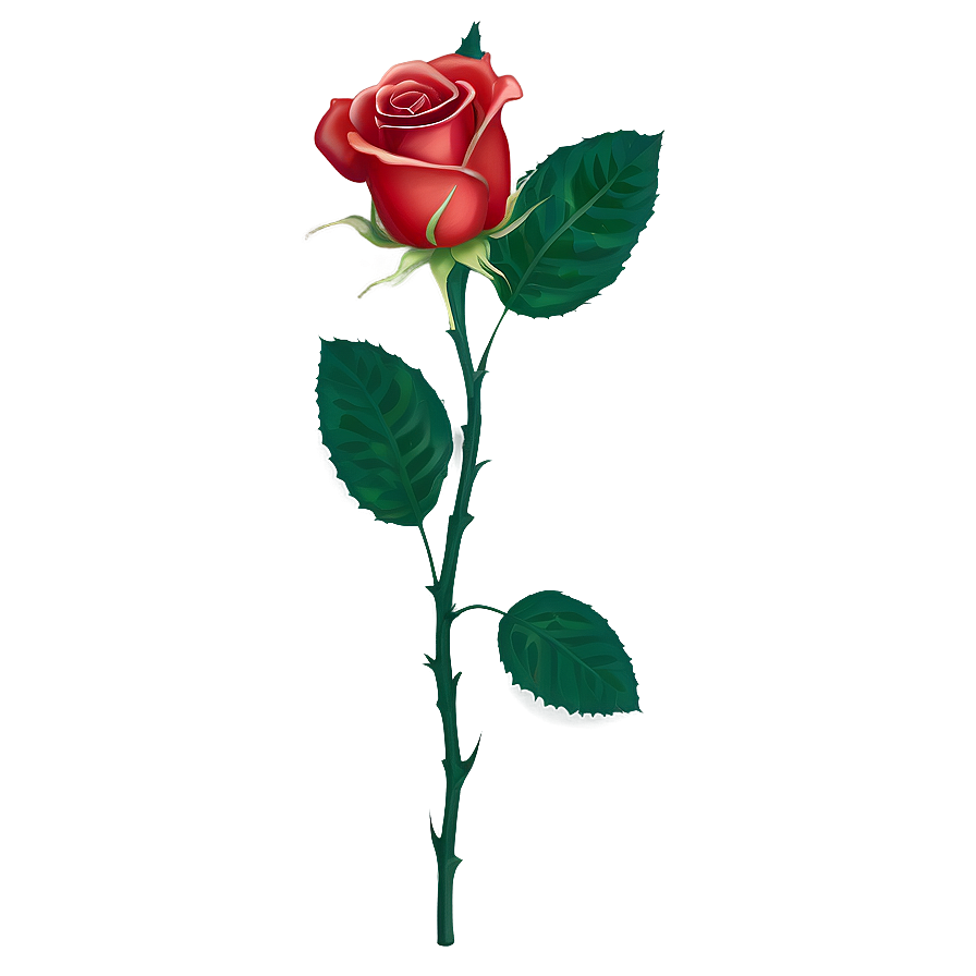 Rose Stem Png 06132024