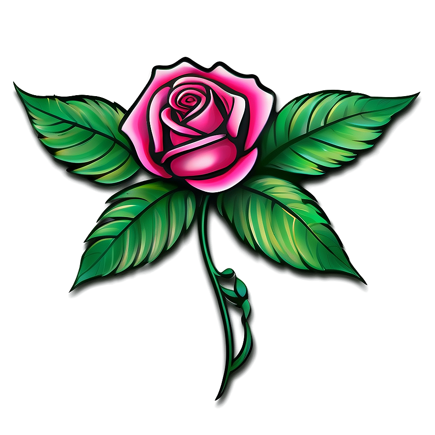 Rose Tattoo Design Png Tao60