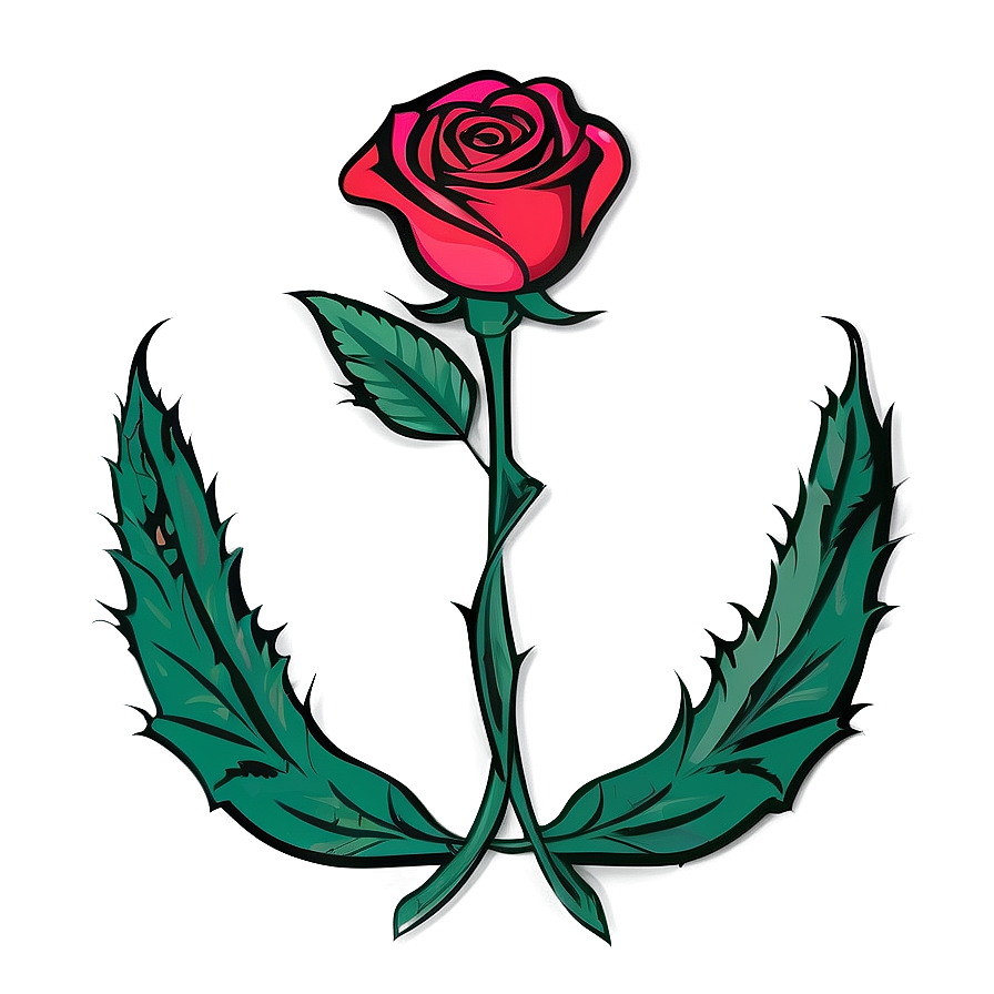 Rose Vector Badge Png Fuj37