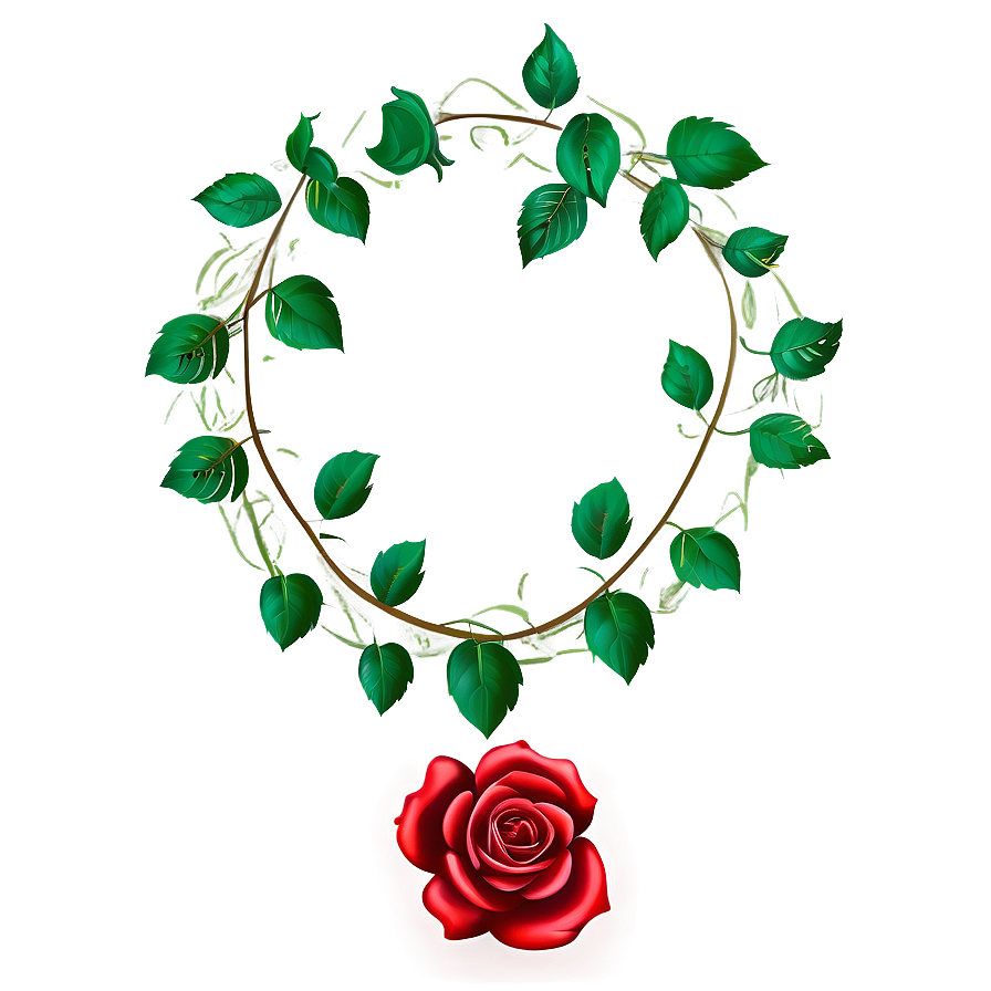 Rose Vine Clipart Png 82