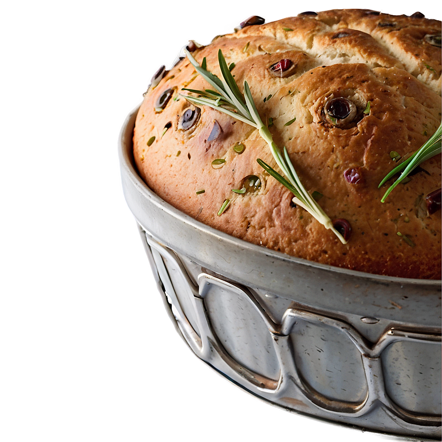 Rosemary Olive Bread Png 24