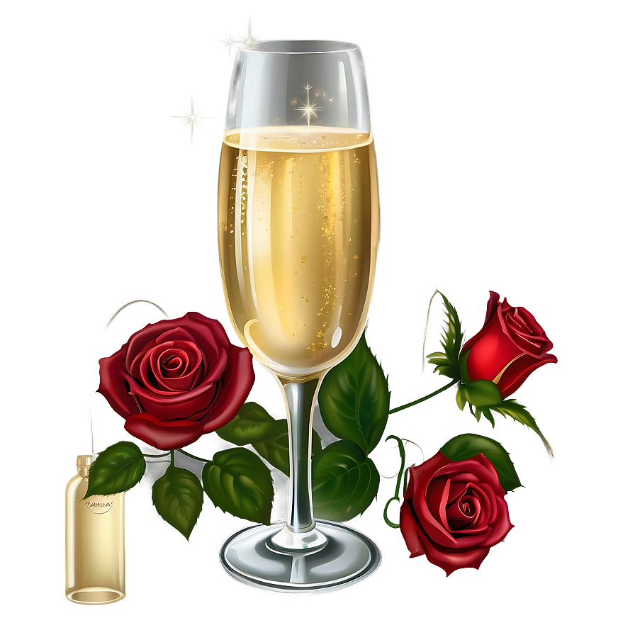 Roses And Champagne Png 66