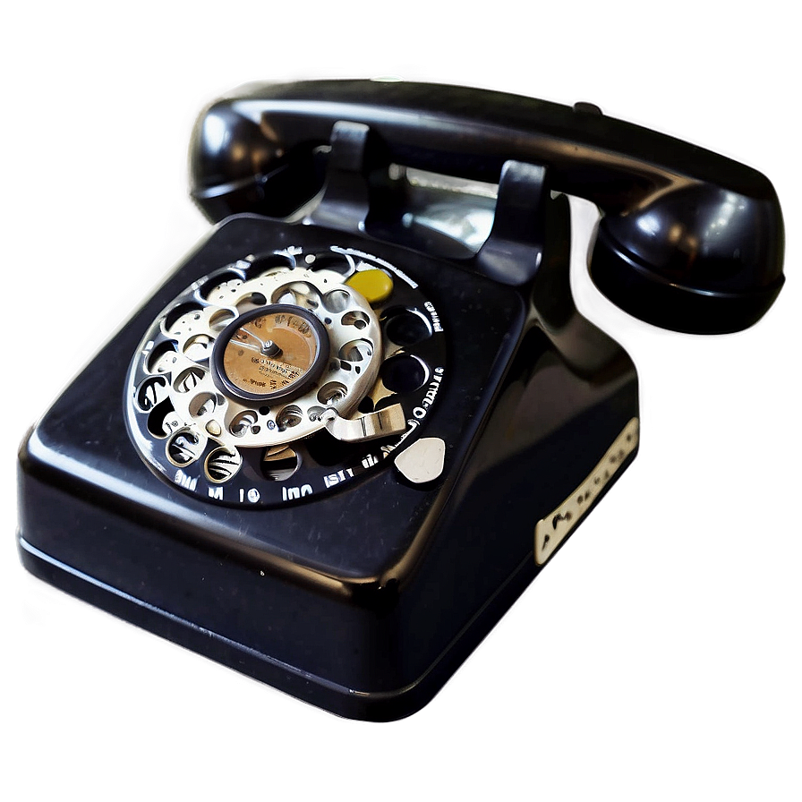 Rotary Phone Close-up Png Rqv9