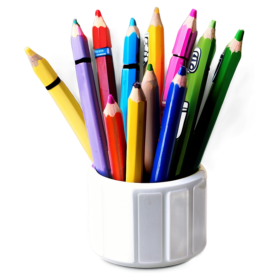 Rotating Pencil Holder Png 36