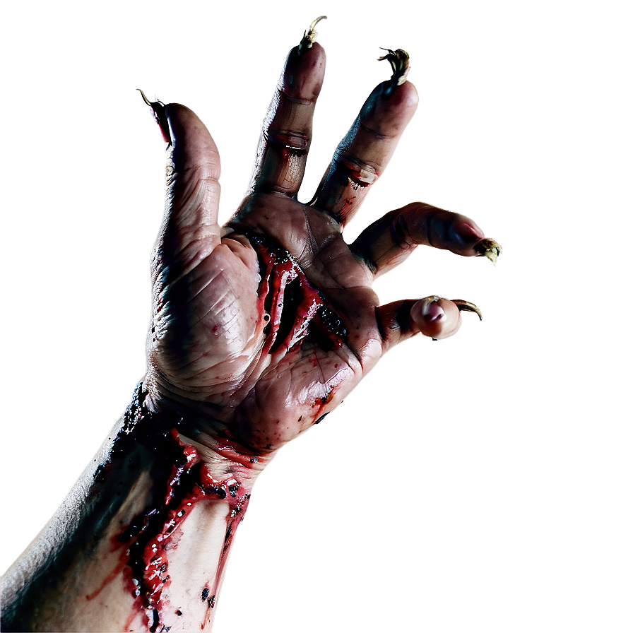 Rotten Zombie Hand Png 06122024