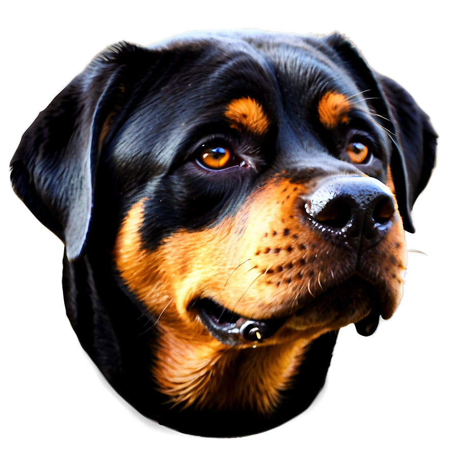 Rottweiler Dog Head Png Syf