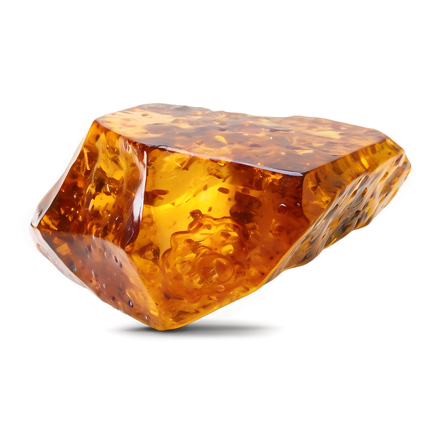 Rough Amber Chunk Png 06242024