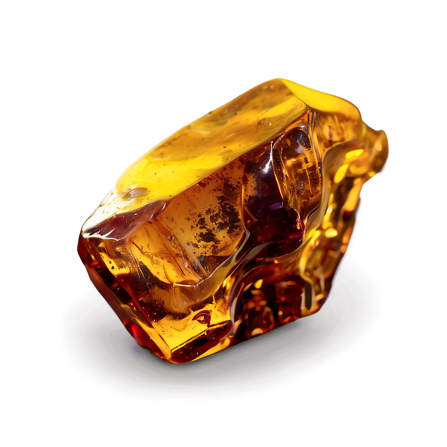 Rough Amber Chunk Png 95