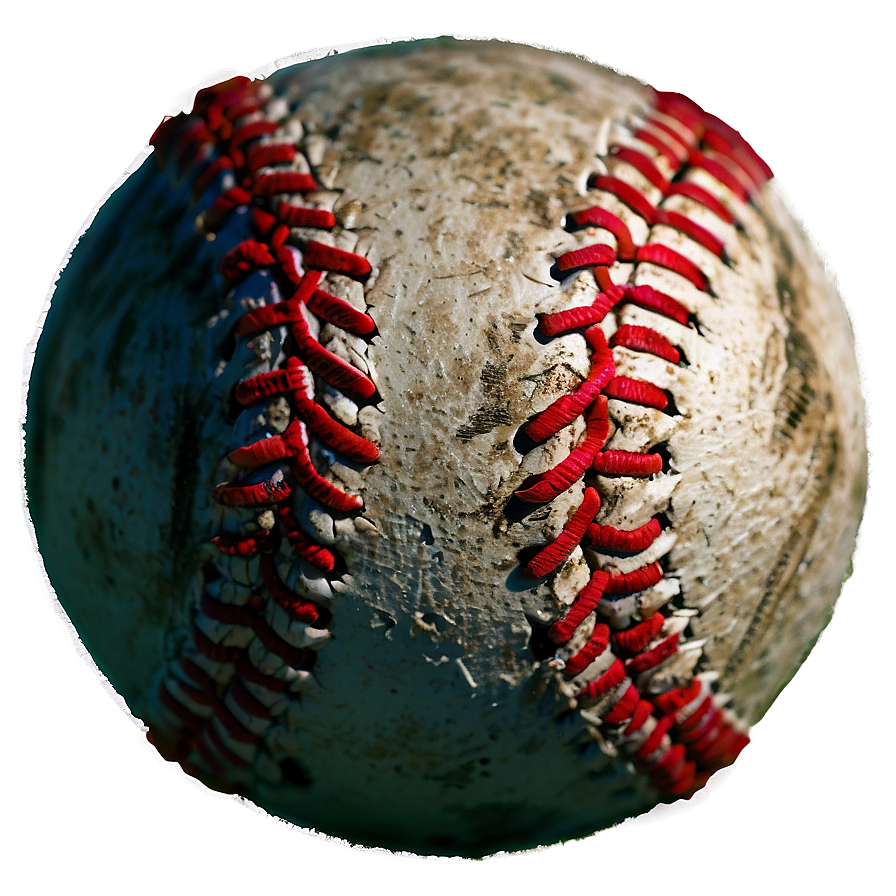 Rough Distressed Baseball Icon Png Wam