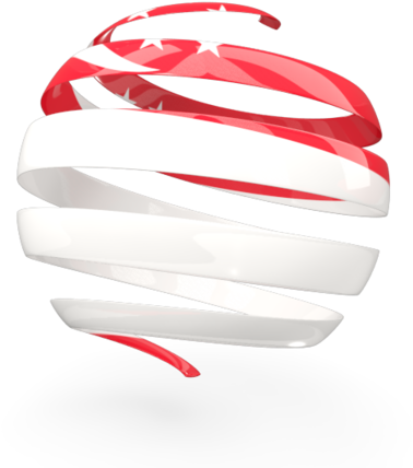 Round 3d Icon - Round Singapore Flag Icon Png, Transparent Png PNG with transparent background