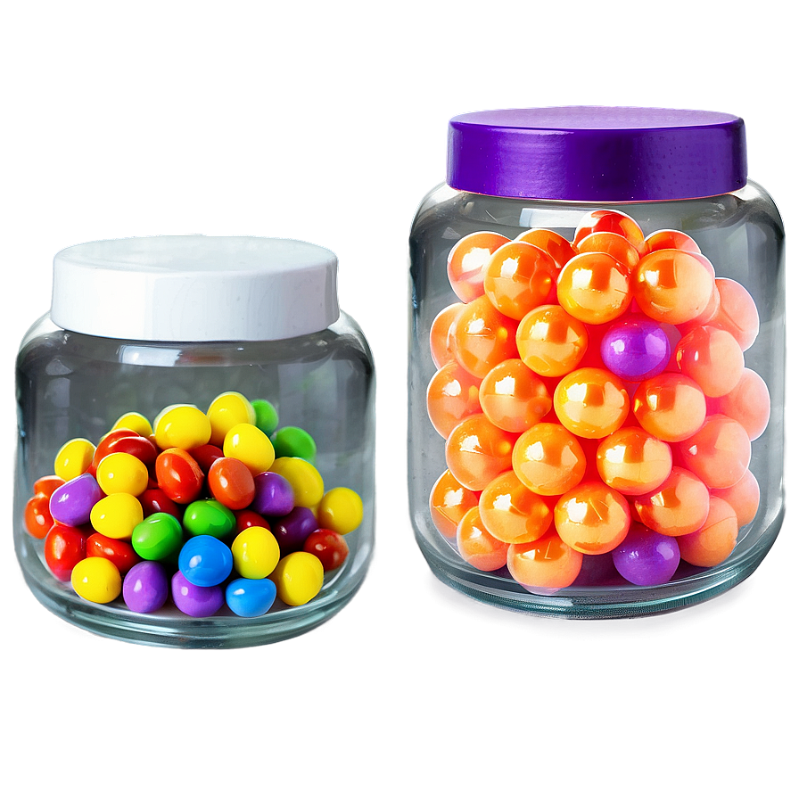 Round Candy Jar Png 06292024