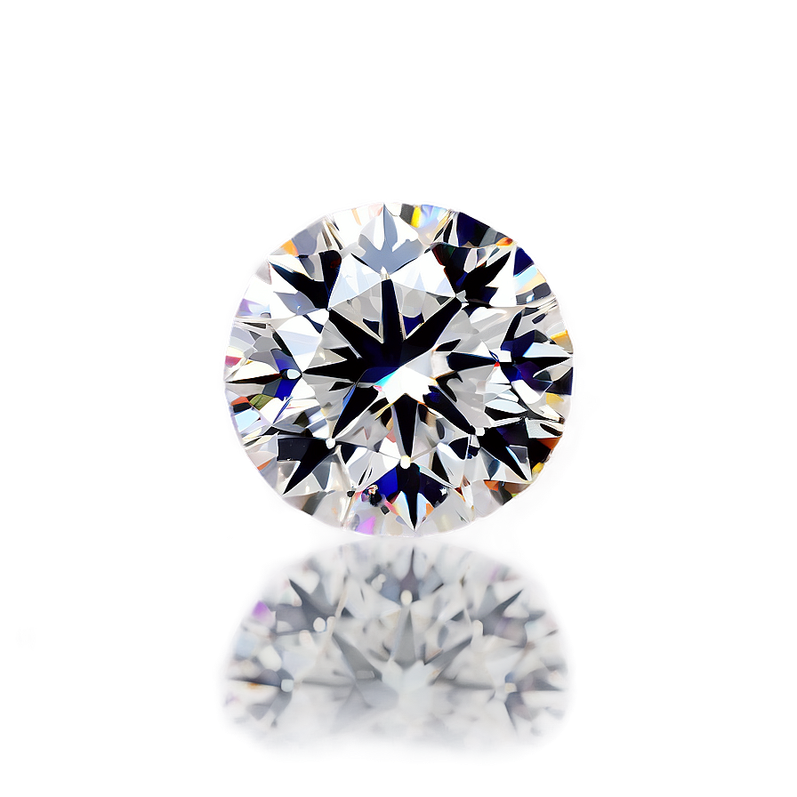 Round Diamond Beauty Png 06282024