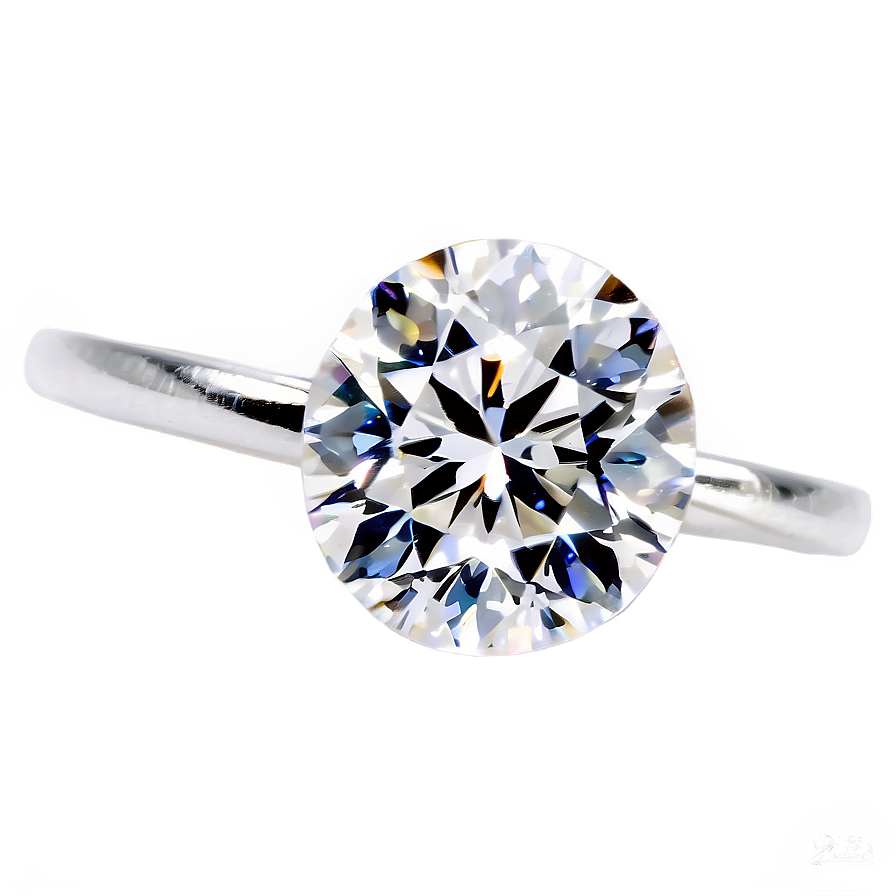 Round Diamond Elegance Png Cun