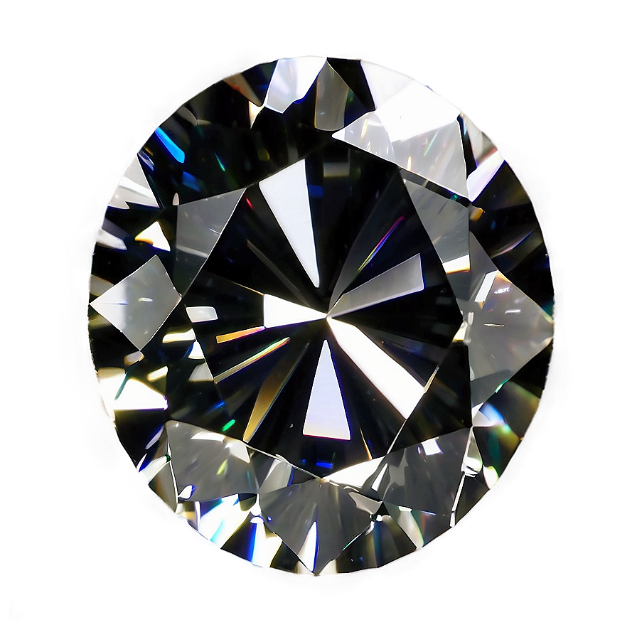 Round Diamond Jewel Png 06282024