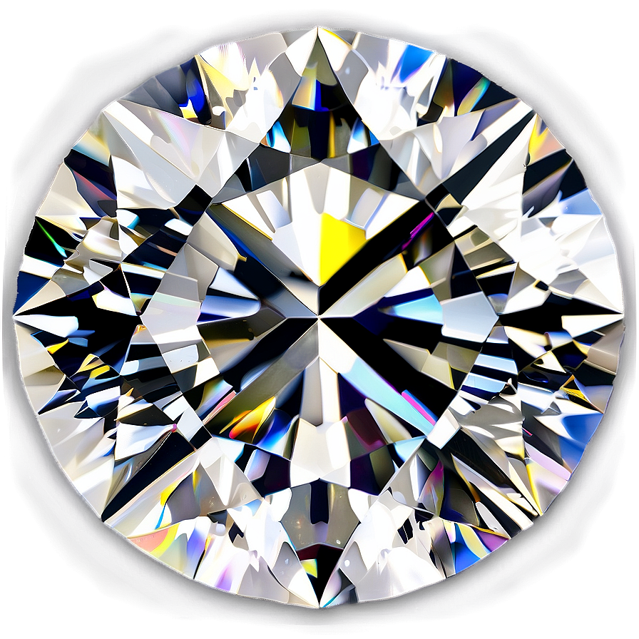 Round Diamond Luxury Png 06282024