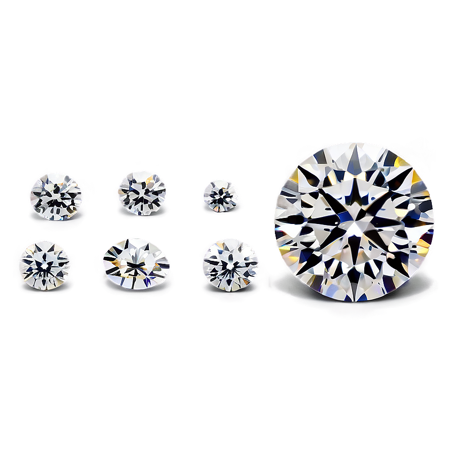 Round Diamond Luxury Png Low