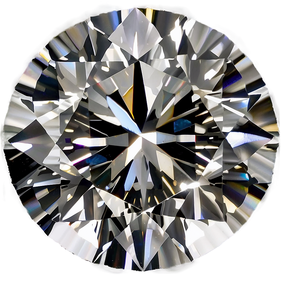 Round Diamond Purity Png Ive