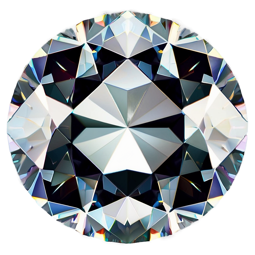 Round Diamond Symmetry Png 06282024