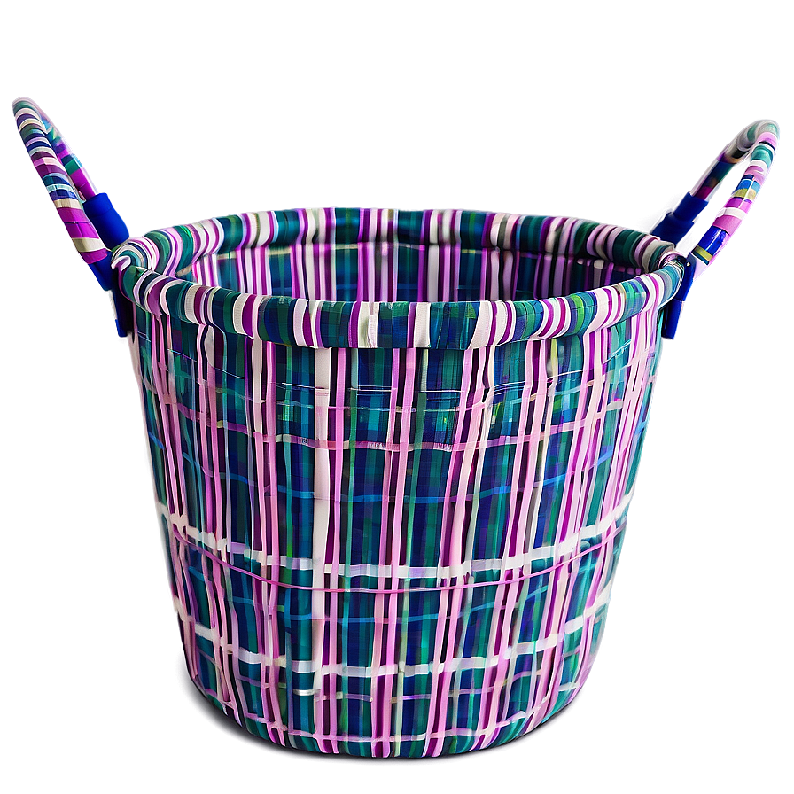 Round Fabric Laundry Basket Png 06132024