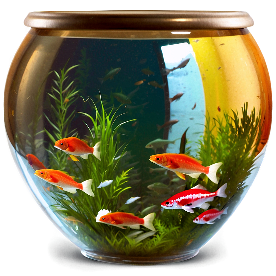 Round Fishbowl PNG 06212024 PNG image with a transparent background, free high-resolution download