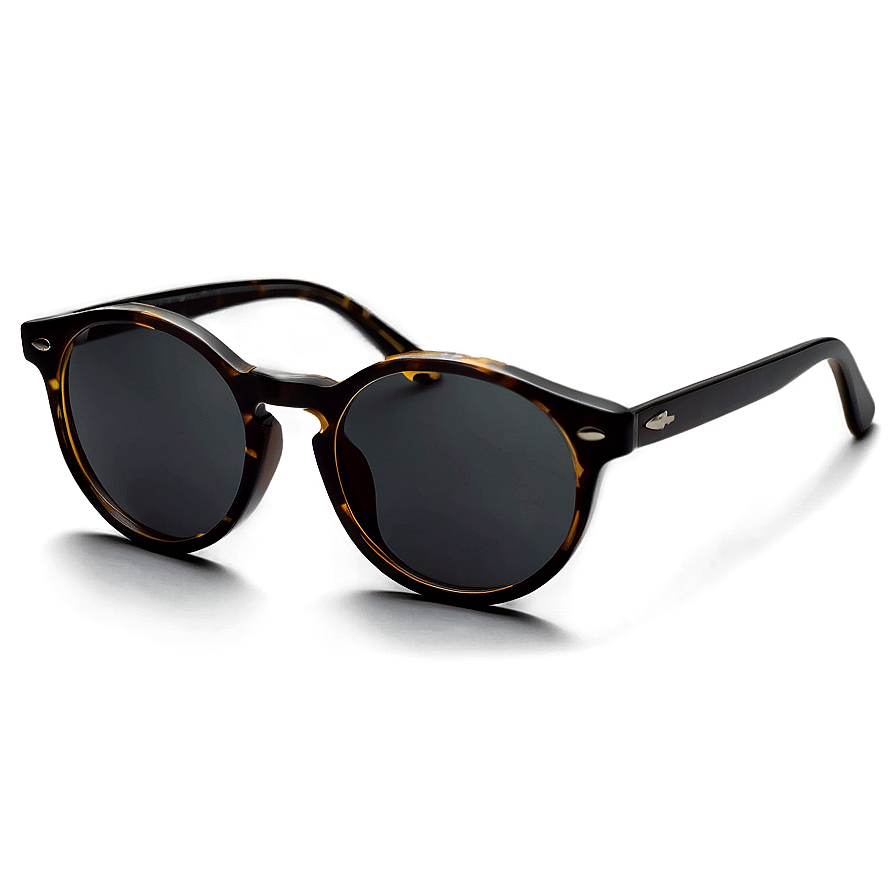 Round Frame Sunglasses Png 04292024