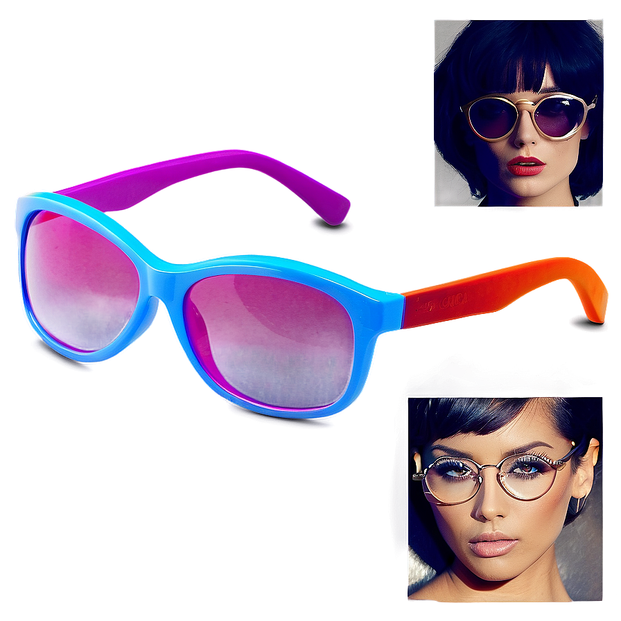 Round Glasses Fashion Icon Png 54