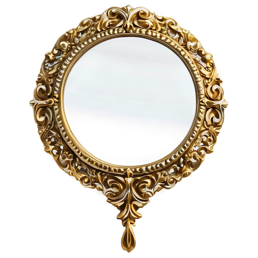 Round Gold Frame Png 11