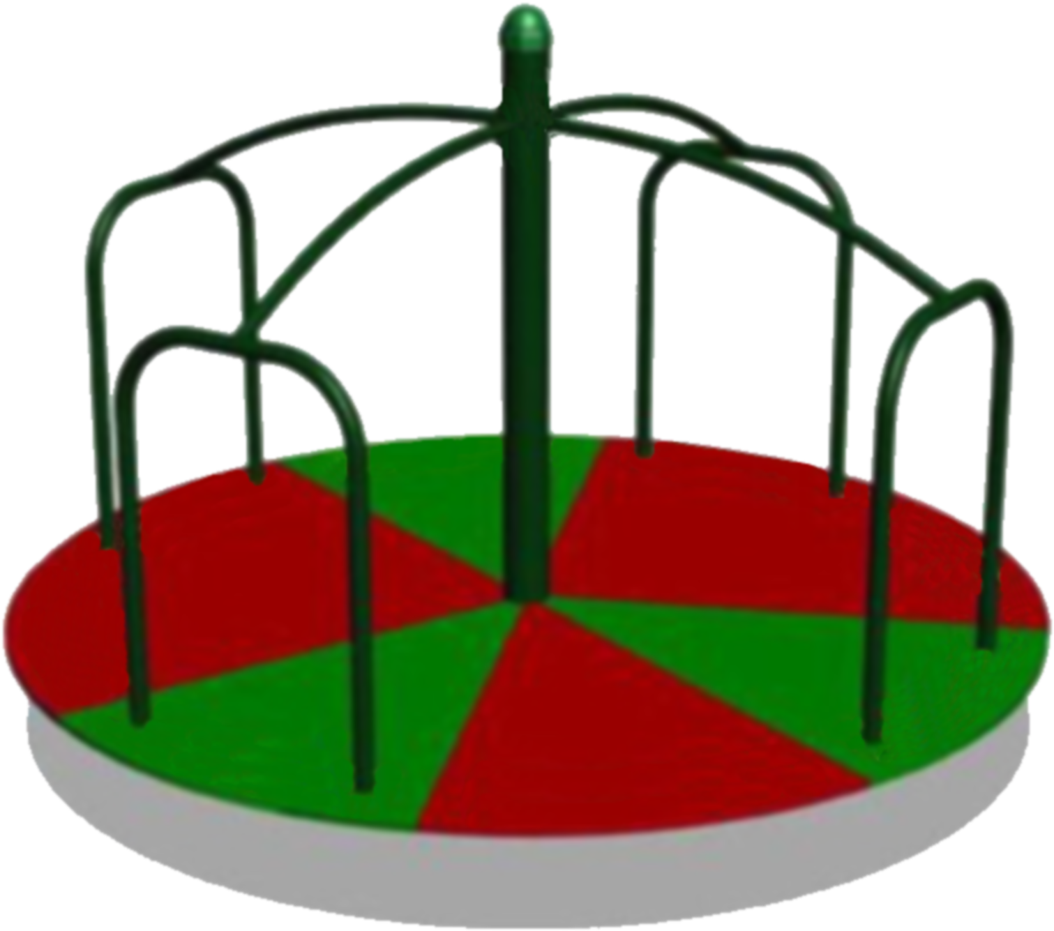 Kids On Playground Clipart Black And White Free - Playground Merry Go Round Clipart, HD Png Download PNG with transparent background