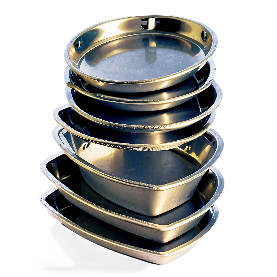 Round Metal Tray Png 91