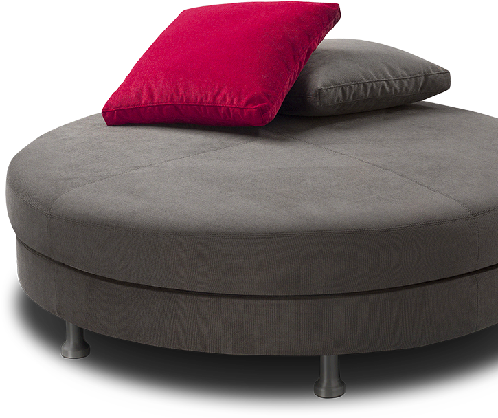 Round Sofa Without Backrest - Circle Round Sofa, HD Png Download PNG with transparent background