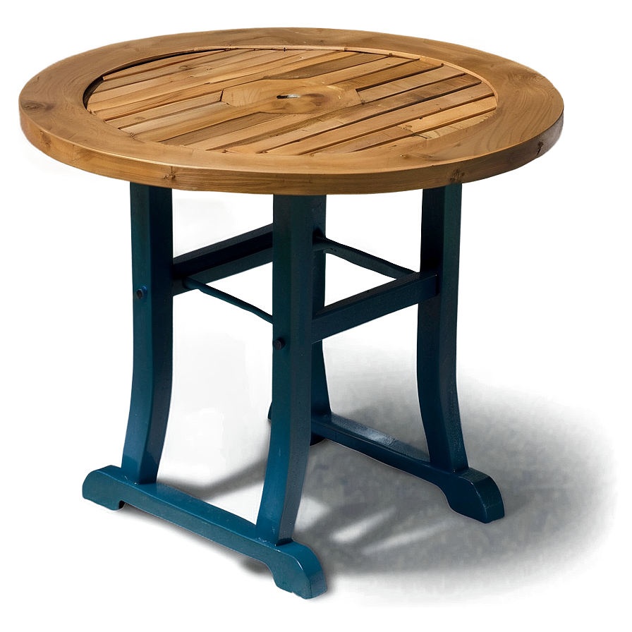 Round Outdoor Table Png 59