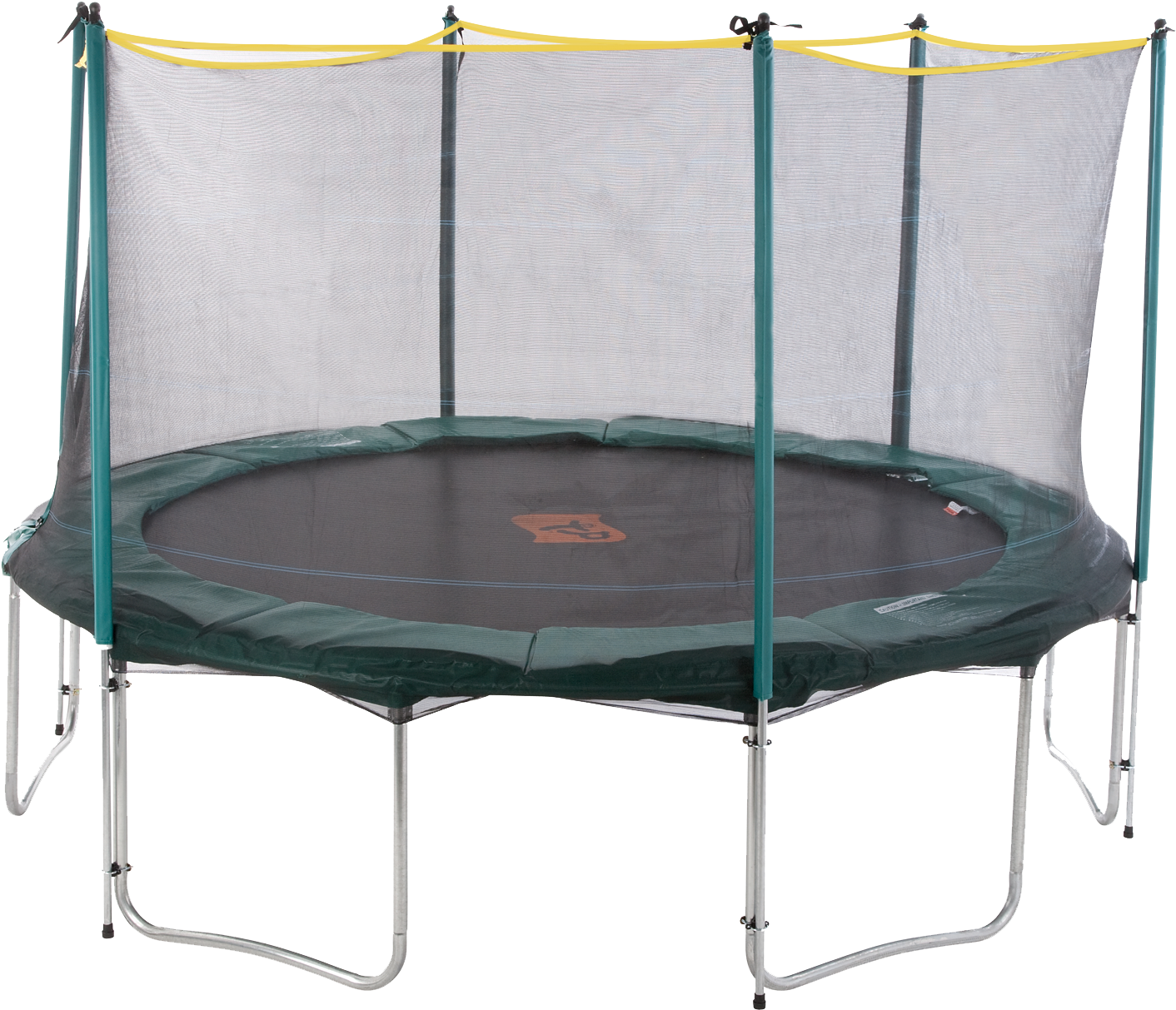 Round Outdoor Trampoline With Safety Net