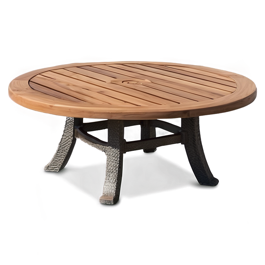 Round Patio Table Exterior Png 98