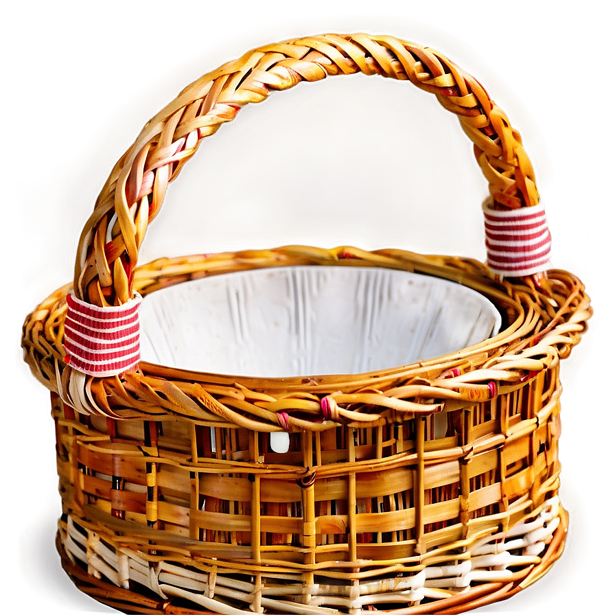 Round Picnic Basket Png 73