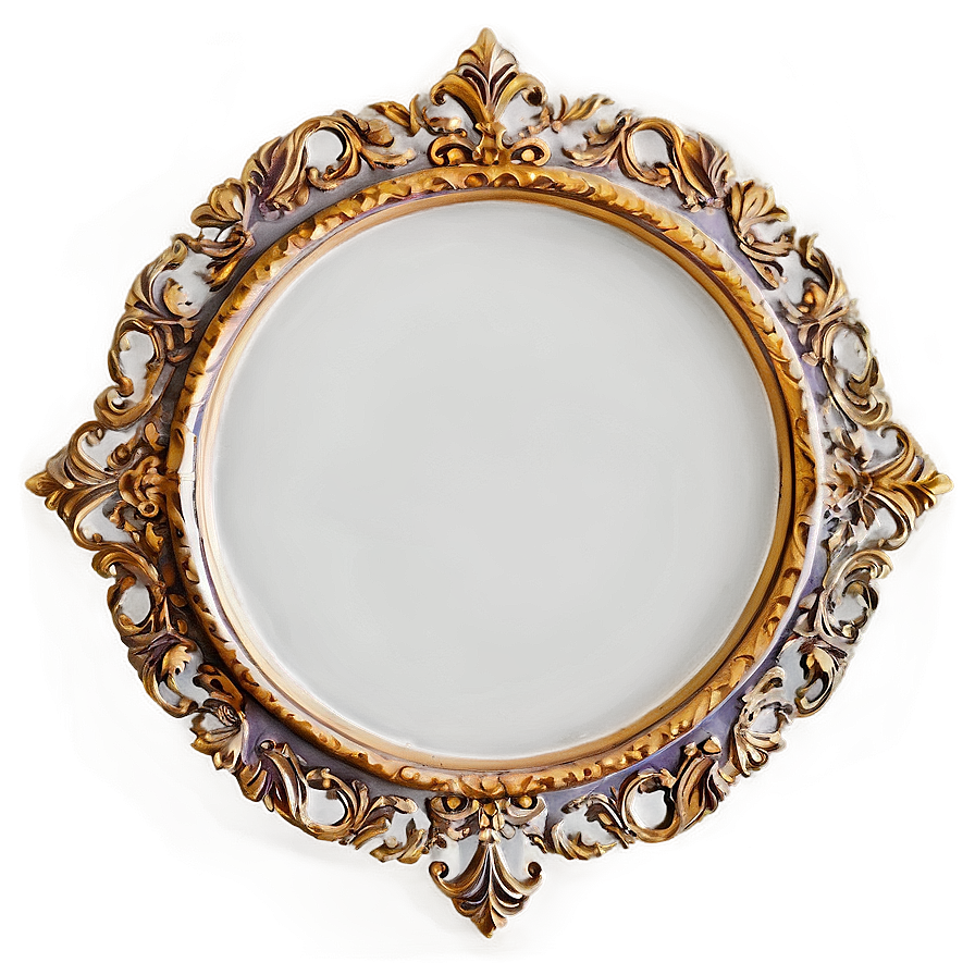 Round Picture Frame PNG 05042024 PNG image with a transparent background, free high-resolution download