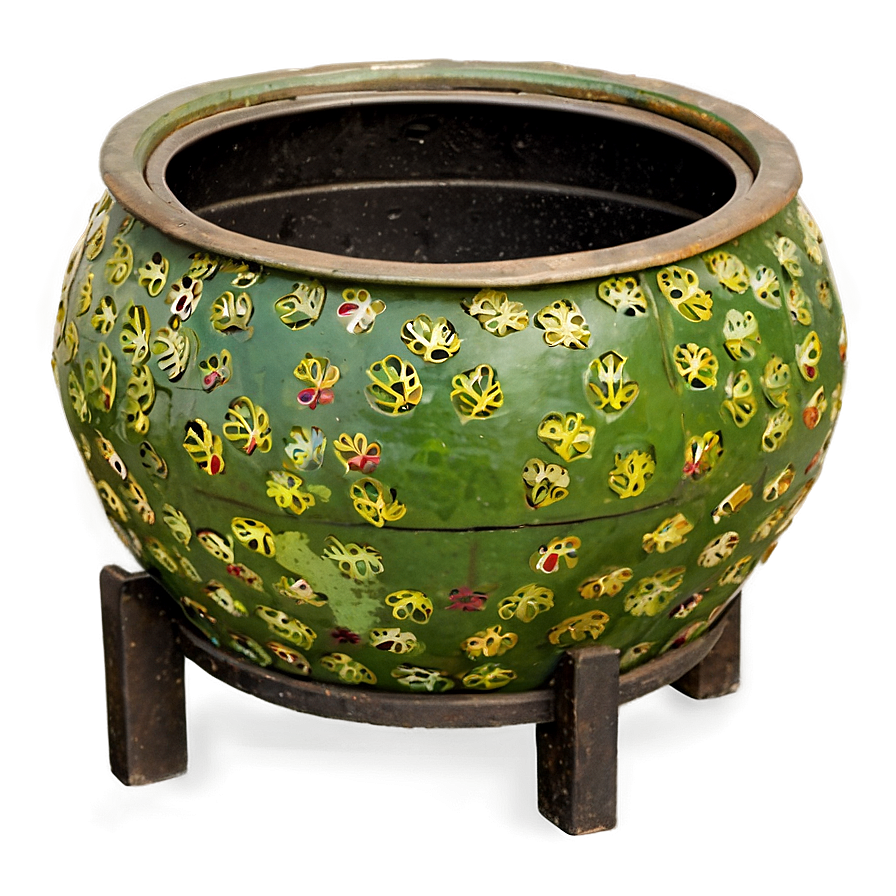 Round Planter Box Png 06282024