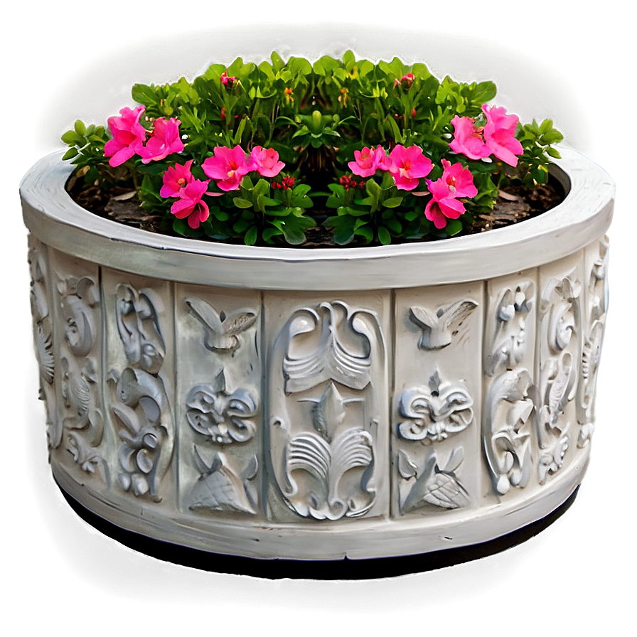 Round Planter Box Png Kbt77