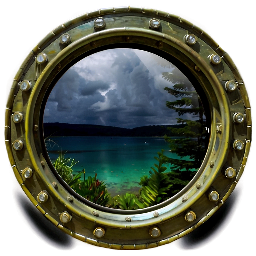 Round Porthole Window Png 05042024